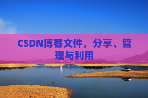 CSDN博客文件，分享、管理与利用